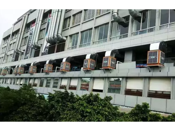 高溫粉塵車間環(huán)?？照{(diào)通風(fēng)降溫